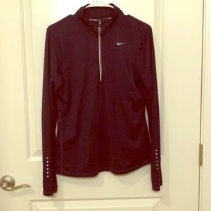 Nike Running Dri-Fit 3/4 Jacket! Dark Purple! 🍆